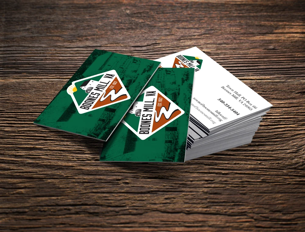 Boones Mill Va Business Cards