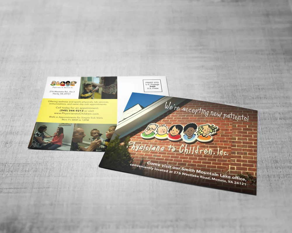 Physicians to Children Postcard
